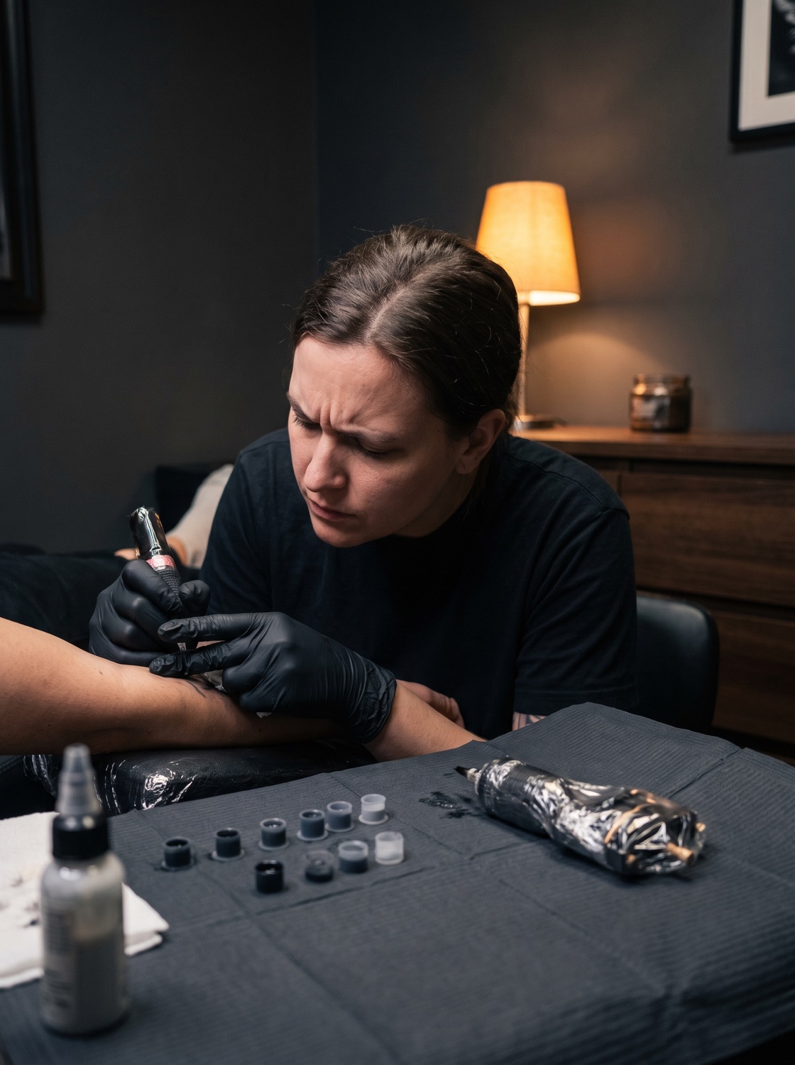 Tattoo work at Divergence Tattoos
