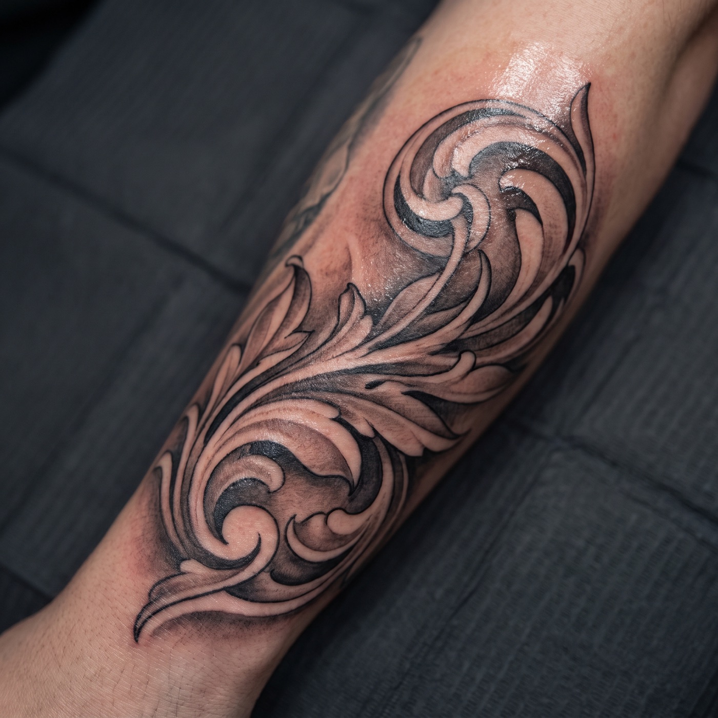 Tattoo work at Divergence Tattoos