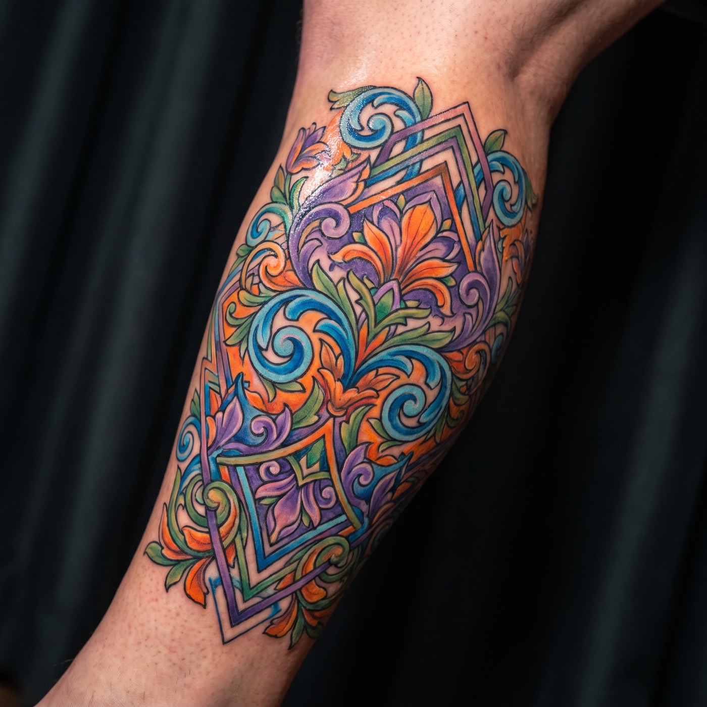 Tattoo work at Divergence Tattoos
